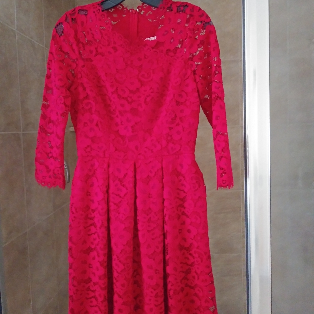 Shoshanna lace dress
